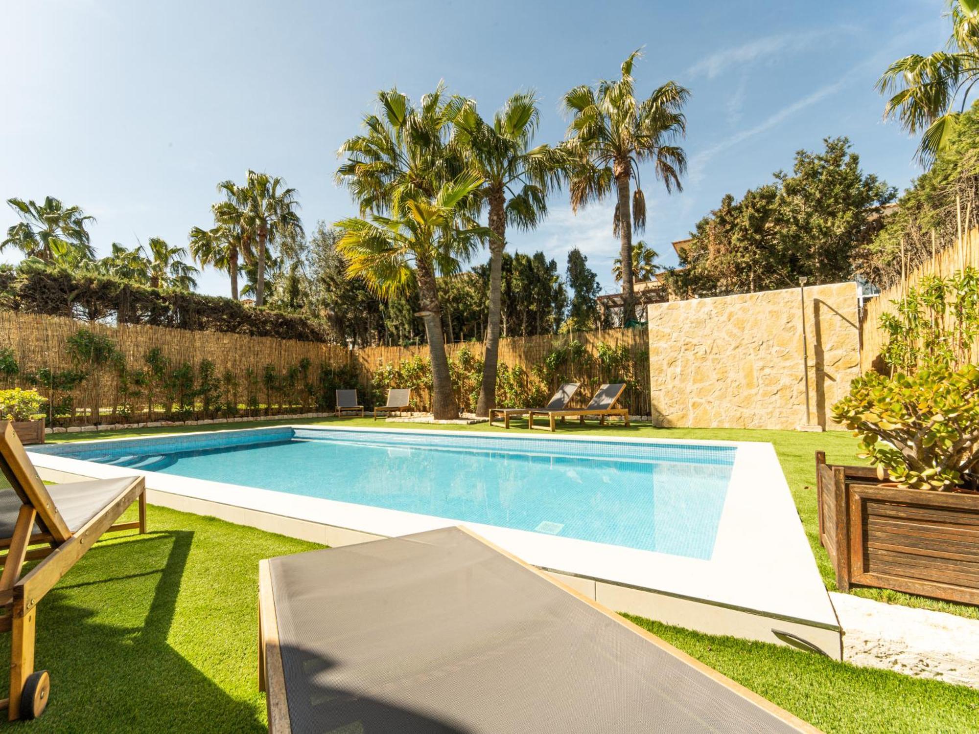 Casa Pinsa - Grosszuegiges Mediterran-Stilvolles Ferienhaus Mit Eigenem Pool In Puig De Ros Llucmajor  Exterior photo